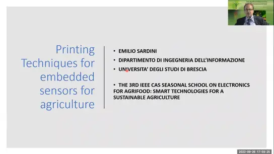 Printing techniques for embedded sensors for agriculture