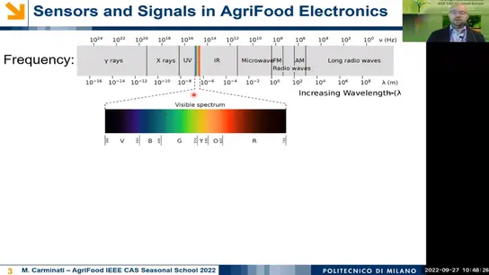 Sensors and Signals in AgriFood Electronics