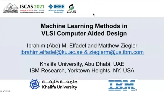 Machine Learning Methods In VLSI Computer-Aided Design- Part 1