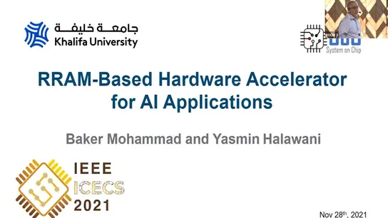 RRAM-Based Hardware Accelerator for AI Applications