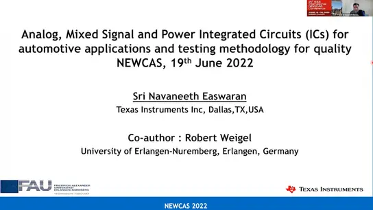 Analog, Mixed Signal and Power Integrated Circuits (ICs) for automotive applications and testing methodology for quality