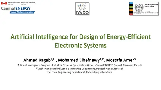 Artificial Intelligence for Design of Energy-Efficient Electronic Systems