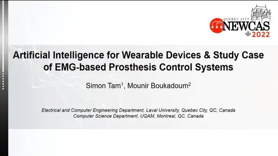 Artificial Intelligence for Wearable Devices & Study Case of EMG-based Prosthesis Control Systems