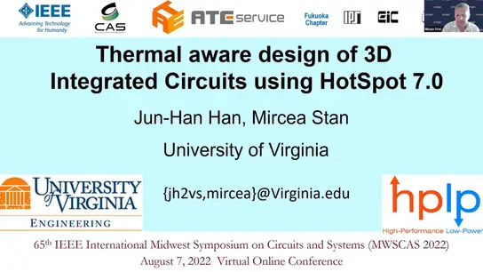 Thermal aware design of 3D Integrated Circuits using HotSpot 7.0