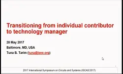 Transitioning from Individual Contributor to Technology Manager