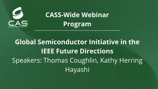 Global Semiconductor Initiative in the IEEE Future Directions
