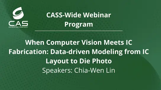 When Computer Vision Meets IC Fabrication: Data-driven Modeling from IC Layout to Die Photo