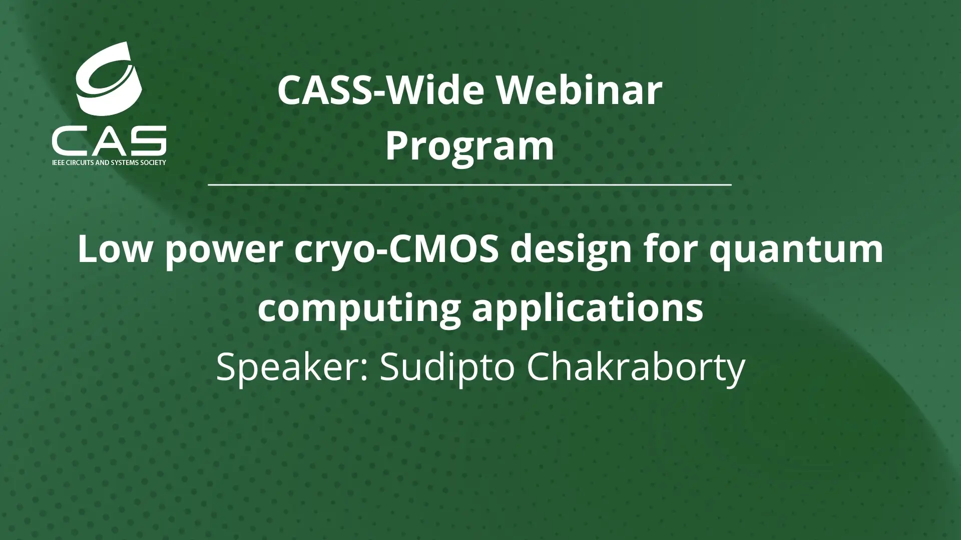 Low Power Cryo-CMOS Design for Quantum Computing Applications