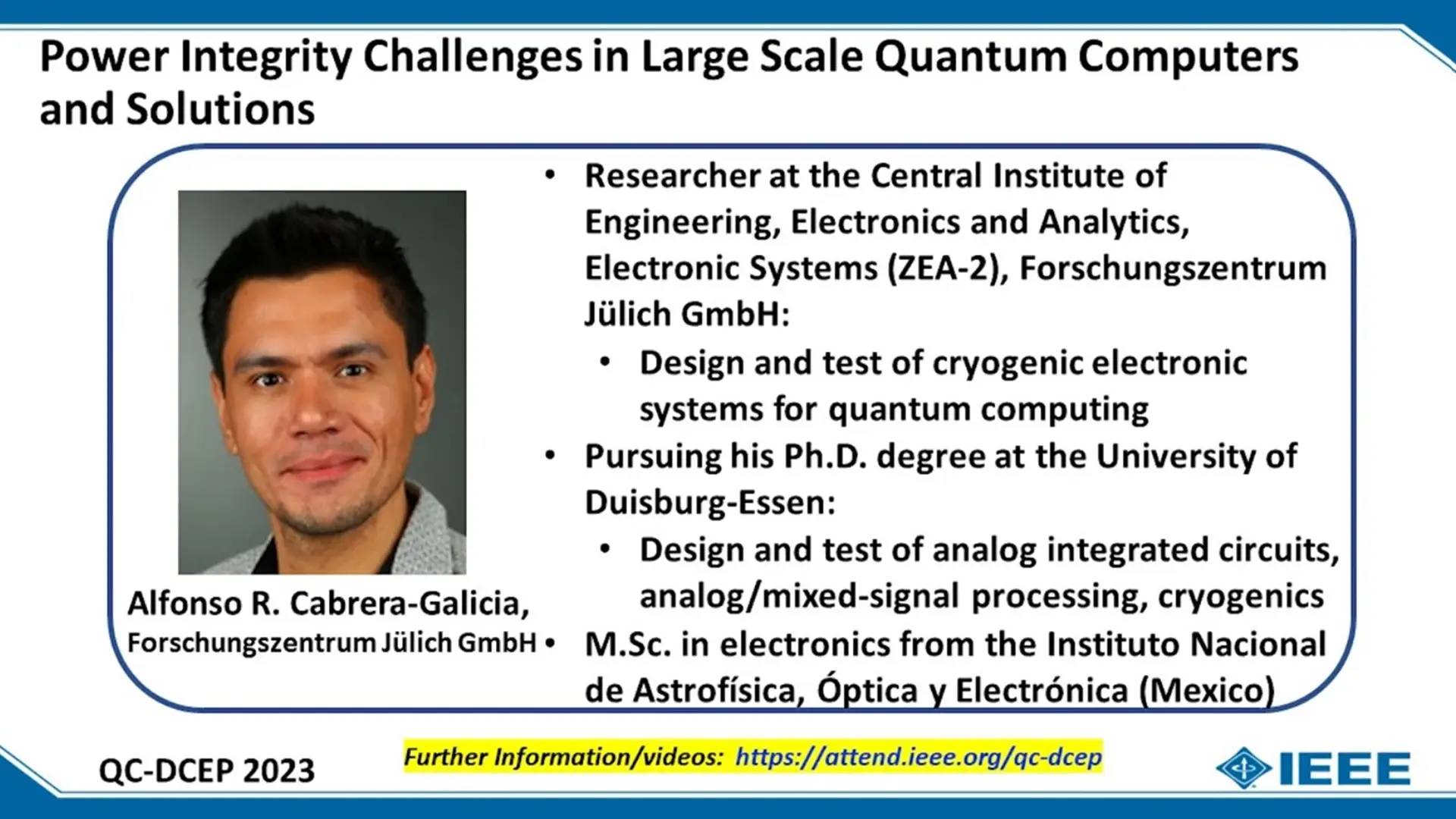 Power Integrity Challenges in Large Scale Quantum Computers and Solutions