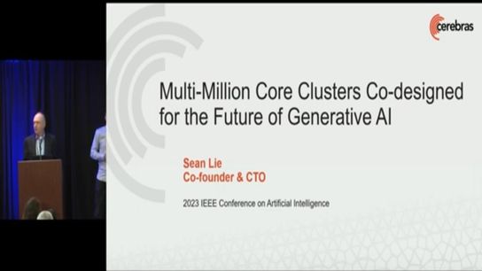Keynote -  Multi-Million Core Clusters Co-designed for the Future of Generative Al