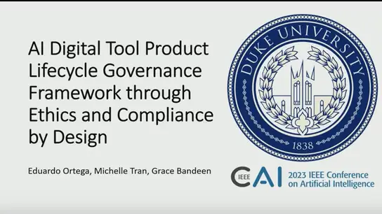 AI Digital Tool Product Lifecycle Governance Framework through Ethics and Compliance by Design
