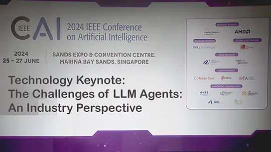 Technology Keynote: The Challenges of LLM Agents: An Industry Perspective