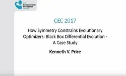 How Symmetry Constrain Evolutionary Optimizers: Black Box Differntial Evolution: A Case Study