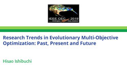 Research Trends in Evolutionary Multi-Objective Optimization: Past, Present and Future