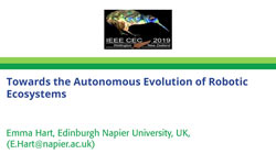 Towards the Autonomous Evolution of Robotic Ecosystems