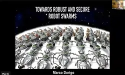 Towards robust and secure robot swarms