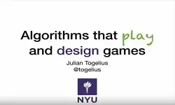 Algorithms that Play and Design Games