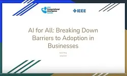AI for All: Breaking Down Barriers to Adoption in Businesses.