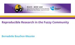 Reproducible Research in the Fuzzy Community