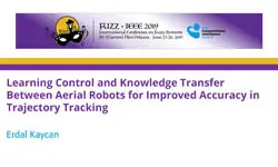 Learning Control and Knowledge Transfer Between Aerial Robots for Improved Accuracy in Trajectory Tracking