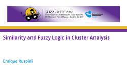 Similarity and Fuzzy Logic in Cluster Analysis