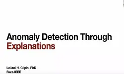 Anomaly Detection Through Explanations