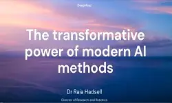 Keynote 3: The Transformative Power of Modern AI Methods