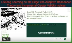 Lifelong Learning on the Edge with Adaptive Resonance Theory and Incremental Cluster Validity Indices