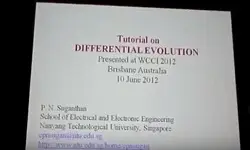 Ponnuthurai Nagaratnam Suganthan - Differential Evolution