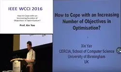 How to Cope with an Increasing Number of Objectives in Optimization - Xin Yao - WCCI 2016