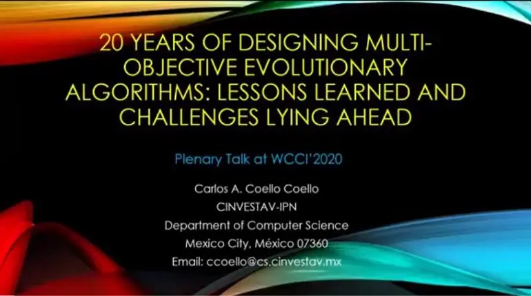 Plenary: 20 Years of Designing Multi-Objective Evolutionary Algorithms: Lessons Learned and Challenges Lying Ahead