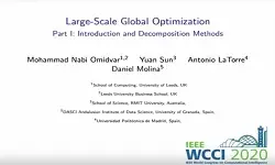 Tutorial: Large Scale Global Optimization Part 1: Introduction and Decomposition Methods