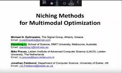 Tutorial: Niching Methods for Multimodal Optimization