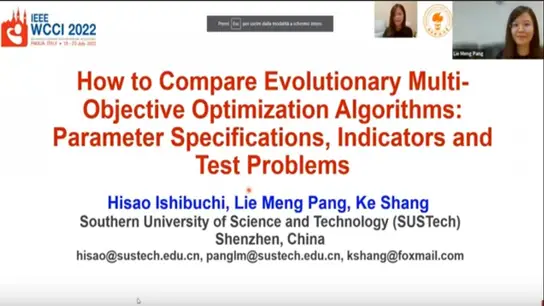 Tutorial - How to Compare Evolutionary Multi-Objective Optimization Algorithms: Parameter Specifications, Indicators and Test Problems