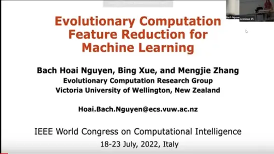 Tutorial - Evolutionary Feature Reduction for Machine Learning