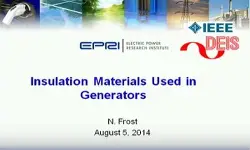 Electrical Insulation Used in Large Generators Part 1