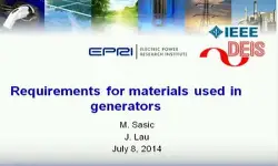 Requirements for Materials Used in Generators