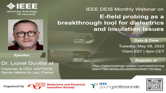E-field Probing as a Breakthrough Tool for Dielectrics and Insulation Issues