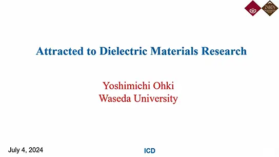 Attracted to dielectric materials research (video)