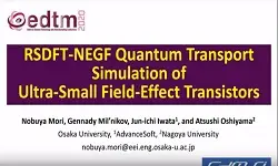 RSDFT-NEGF Quantum Transport Simulation of Ultra-Small Field-Effect Transistors