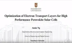 Optimization of Electron Transport Layers for High Performance Perovskite Solar Cells