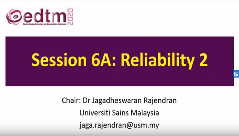 Session 6A: Reliability 2