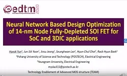 Neural Network Based Design Optimization of 14 nm Node Fully Depleted SOI FET for SoC and 3DIC Applications