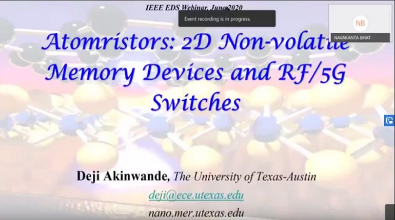 Atomristors: 2D Non-volatile Memory Devices and RF/5G Switches