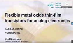 Flexible metal oxide thin-film transistors for analog electronics
