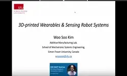 3D-printed Wearables & Sensing Robot Systems