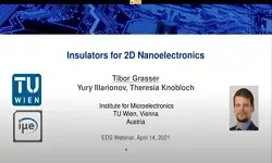 Insulators for 2D Nanoelectronics