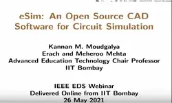 eSim: An open source CAD software for circuit simulation