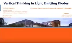 Vertical Thinking in Light Emitting Diodes