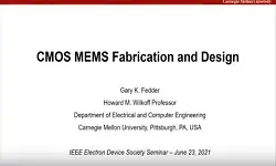 CMOS MEMS Fabrication and Design